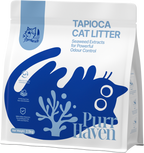 Tapioca Cat Litter with Seaweed Extract | 99.9% Dust-Free, Eco-Friendly, Non-Stick Bottom | Safe for Cats if Ingested | 2.5kg
